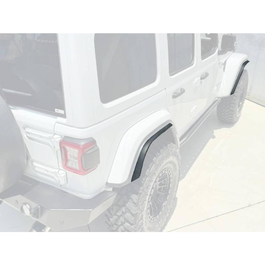 XTREME RECON仕様 ワイドフェンダーエクステンション 前後セット