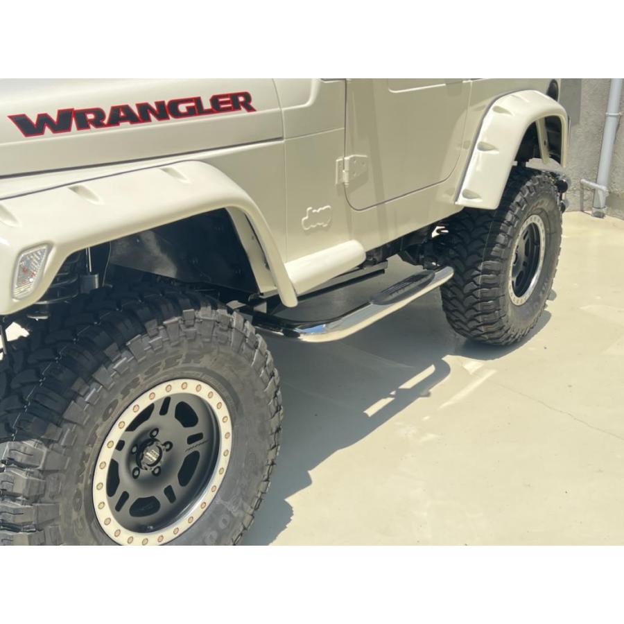 GI☆GEAR]オフロード 3インチ サイドステップ サイドバー 一台分 JEEP 
