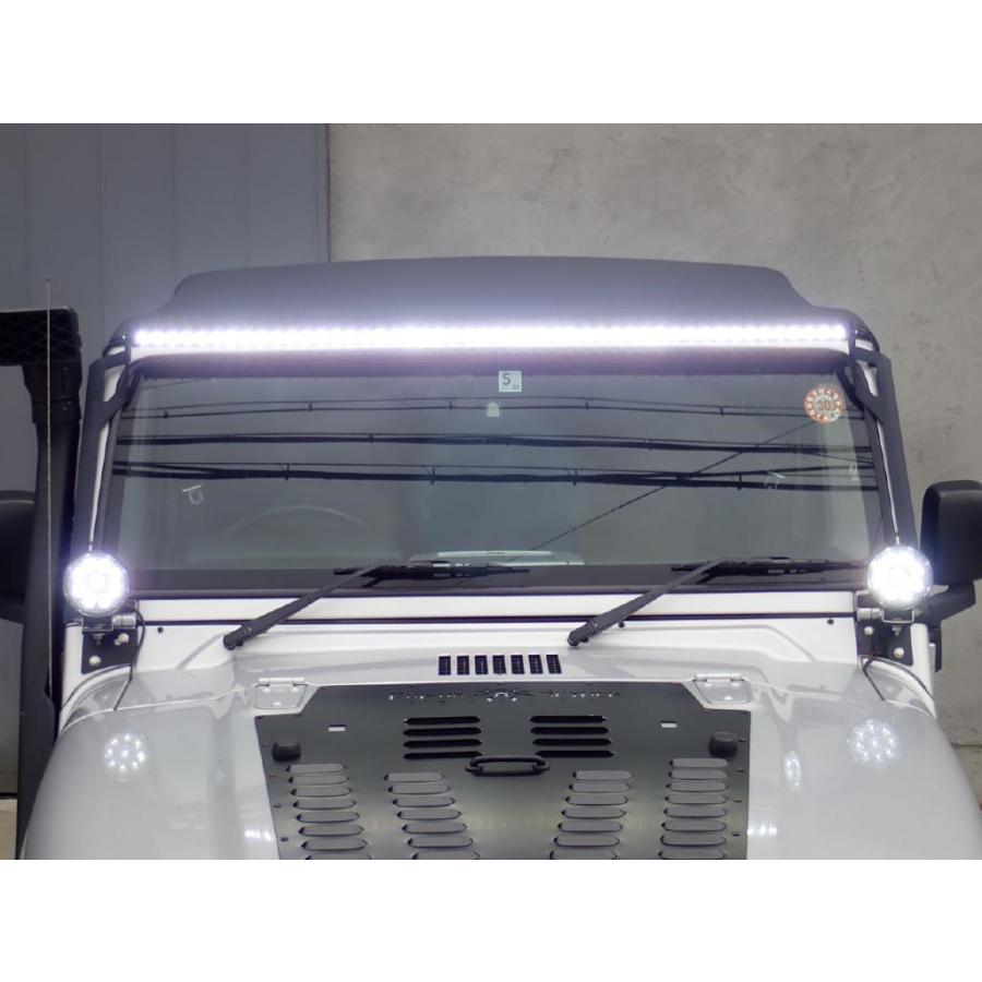 [GI★GEAR(ジーアイ・ギア)社製] 50インチ LEDライトバー LED48発 JEEP ジープ TJラングラー_4