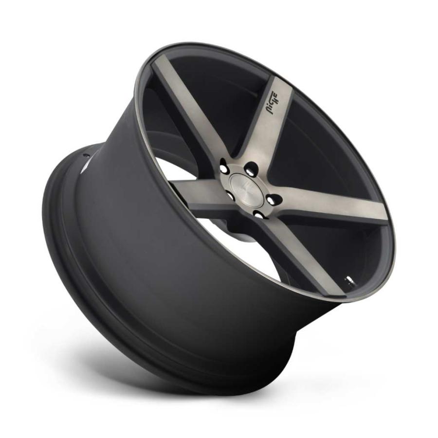 NICHE M134 20×9J +35 10J +40 PCD114.3 5穴 NICHE® M134 MILAN Wheels - Black with Machined Face and