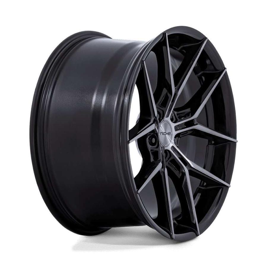 [NICHE 正規品]19インチ アルミホイール 1本 NC279 PRODIGY 5 グロスブラック系 19×9.5 5H 114.3 +25 CB72.56/NC279BT19951225の画像