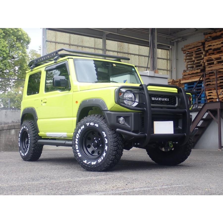 【GI★GEAR(ジーアイ・ギア)社製】9mmワイド オーバーフェンダー 一台分スズキ ジムニー Jimny JB64｜dolonco｜02