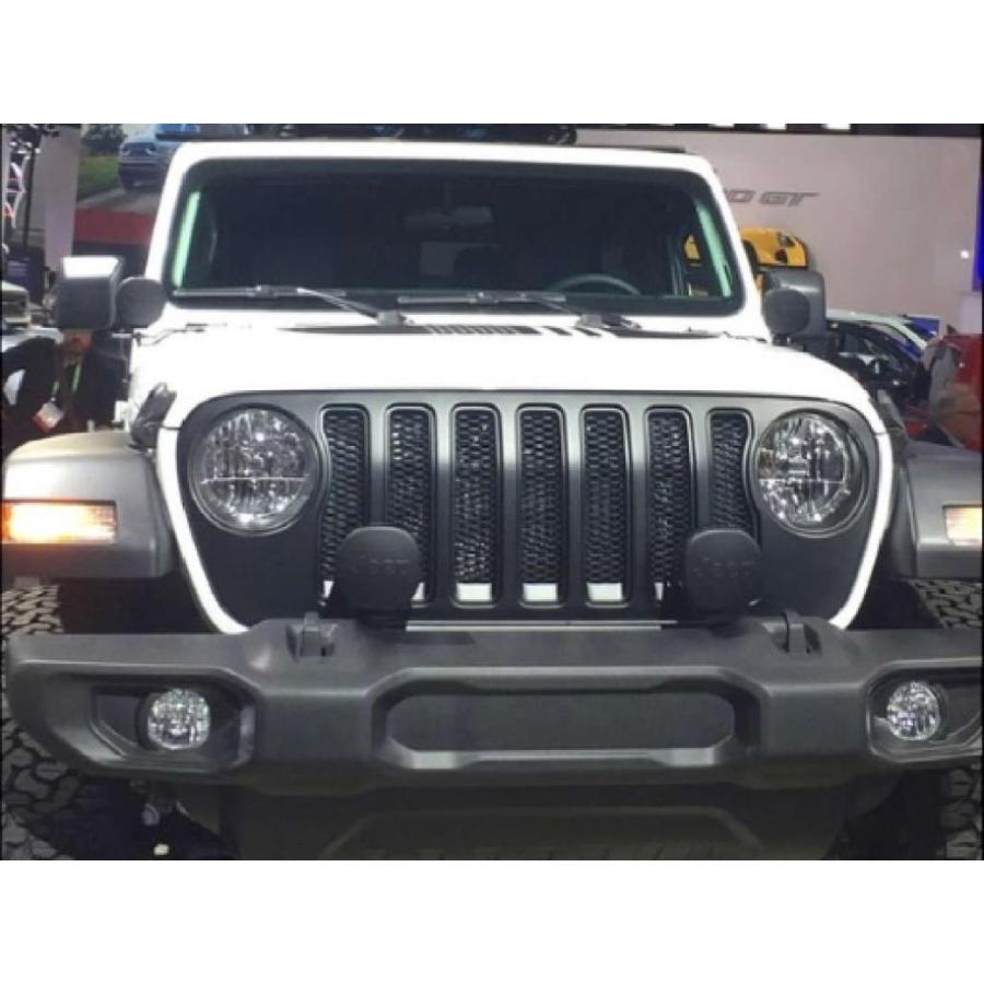 Mopar モパー] グリル サテンブラック JEEP ジープ JL ラングラー 2019 