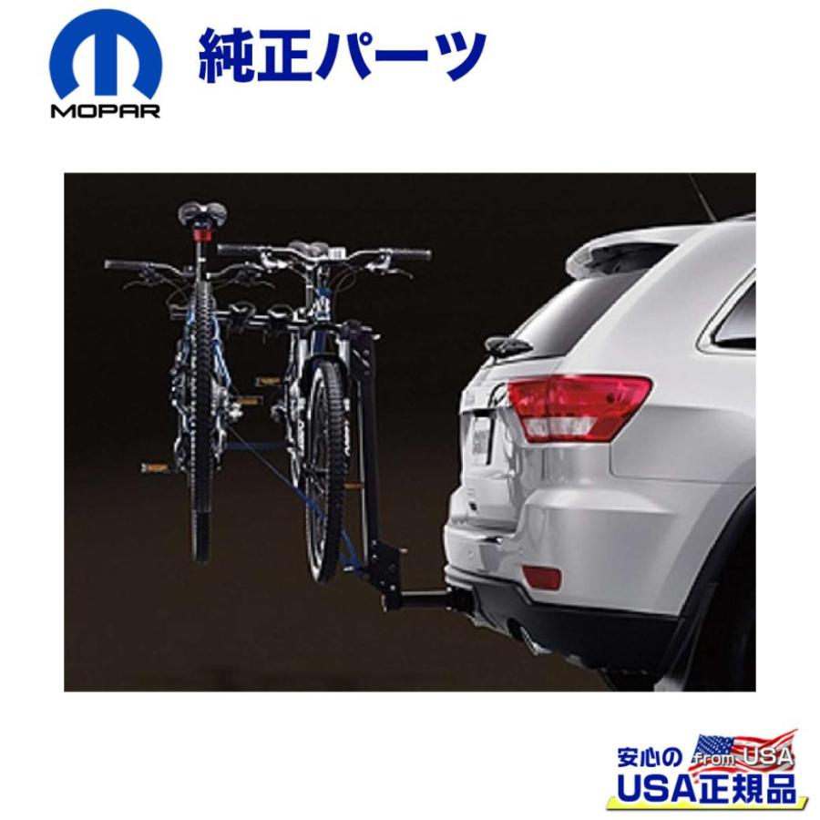グランドチェロキー [Mopar モパー] バイクラック 4台積み可 ブラック 