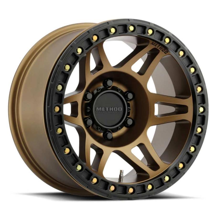 [Method メソッド 正規代理店]17インチアルミホイール 1本 MR106 Beadlock 17×9J 5H127 -44 CB71.5 汎用/MR10679050944Bの画像