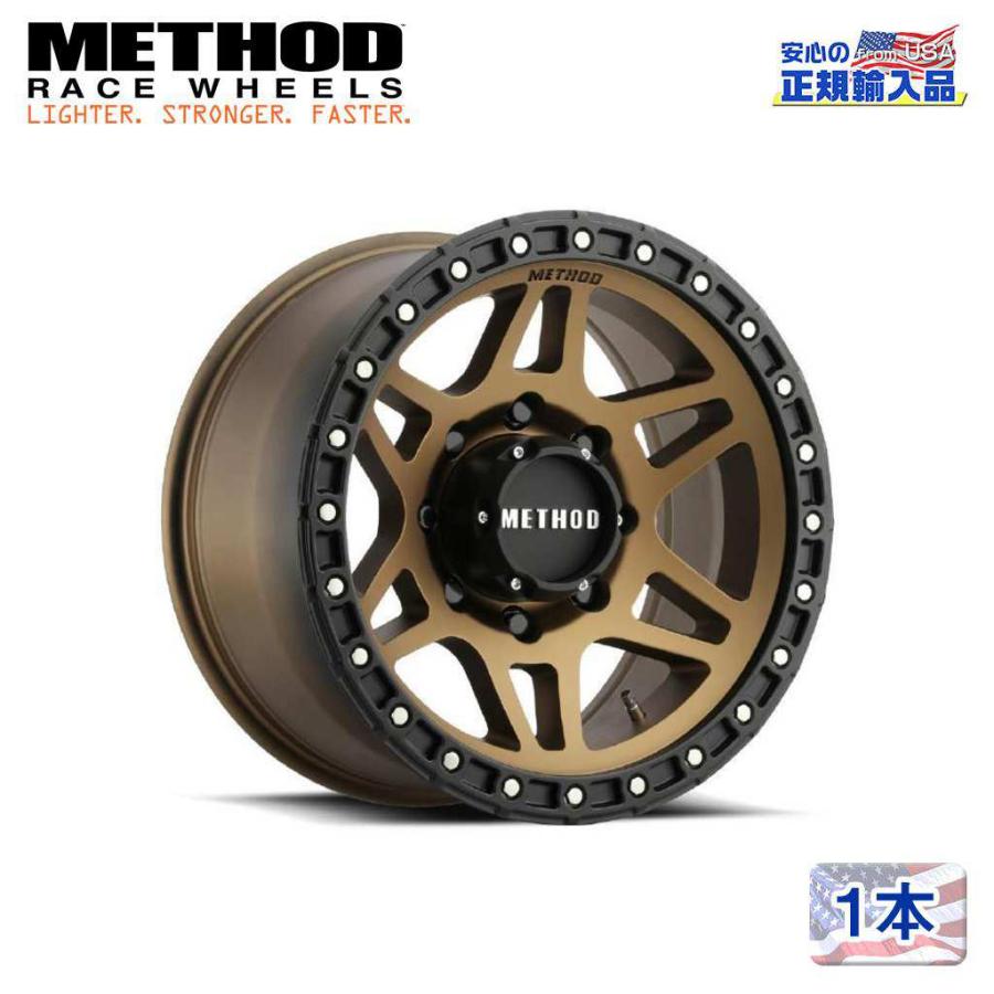 Method メソッド 正規代理店]17インチアルミホイール 1本 MR312 17×9J