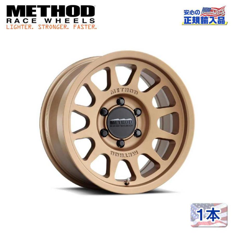 Method メソッド 正規代理店]17インチアルミホイール 1本 MR703 17×8.5