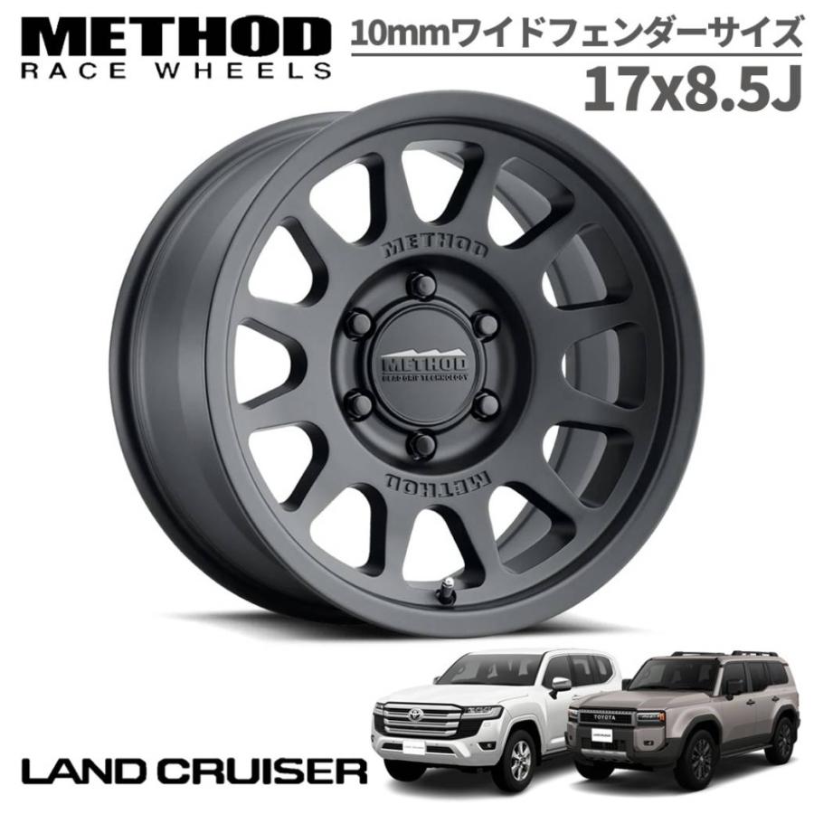 Method メソッド]17インチアルミホイール 1本 MR703 17×8.5J +35