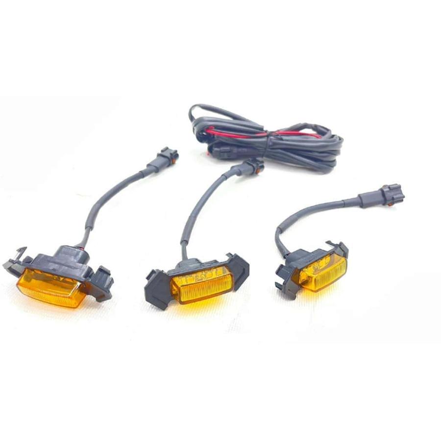 GI☆GEAR タコマグリル TOYOTAレターグリル (純正交換タイプ) LED付き