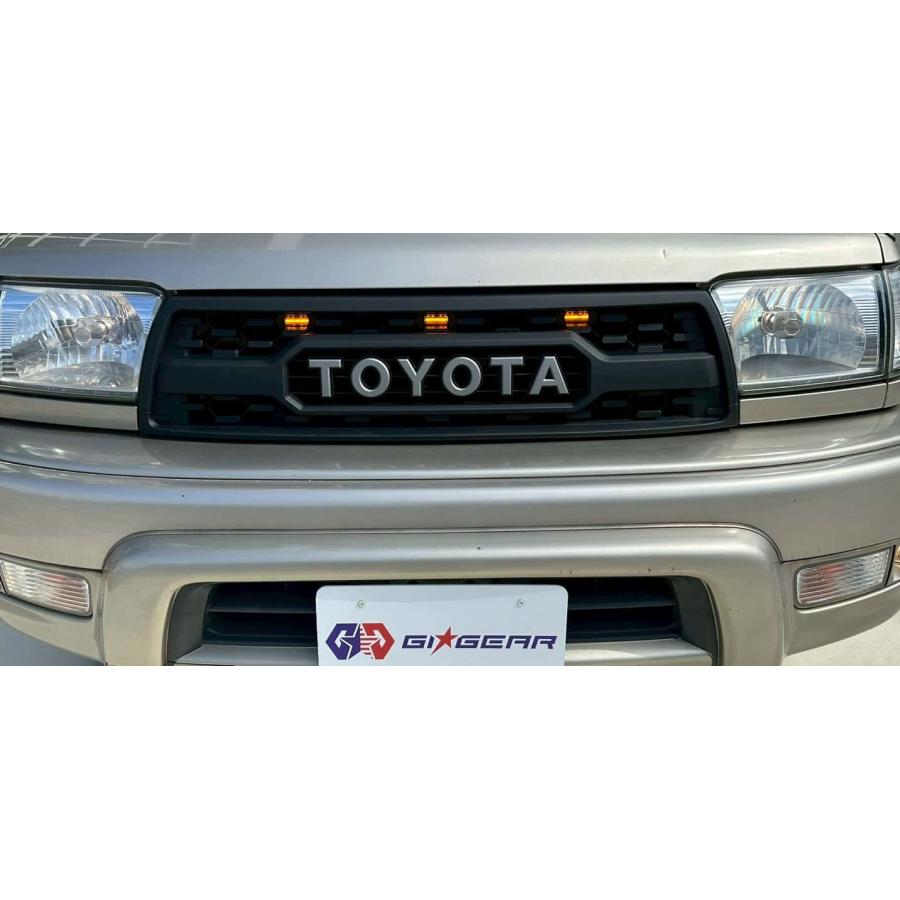GI☆GEAR 社製] TOYOTAレターグリル LEDマーカー付き トヨタ