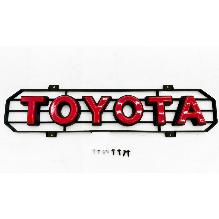 GI☆GEAR 社製] TOYOTAレターグリル LEDマーカー付き トヨタ