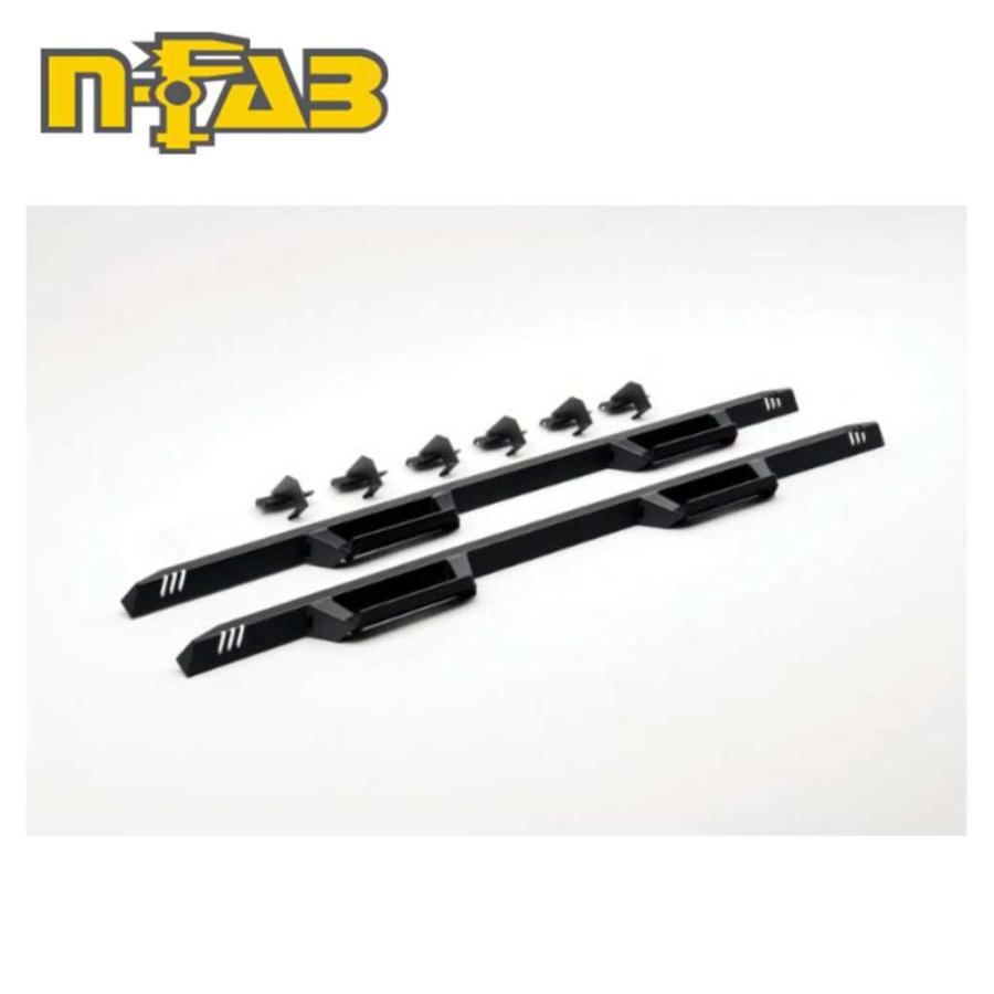 【新品未使用】N-FAB サイドステップ 2ステップ Jeepグラディエーター用 クライスラー・ジープ [N-FAB エヌファブ]サイドステップ ブラック