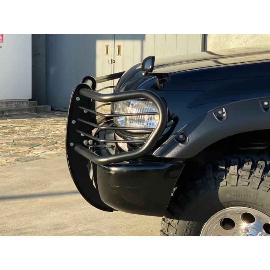 Gi Gear フロントグリルガード バンパーガード フロントガード ブルバー ランドクルーザー80 ランクル80 Lc80 パーツ カスタム Nii Fj80a001b Ch Dolonco 通販 Yahoo ショッピング