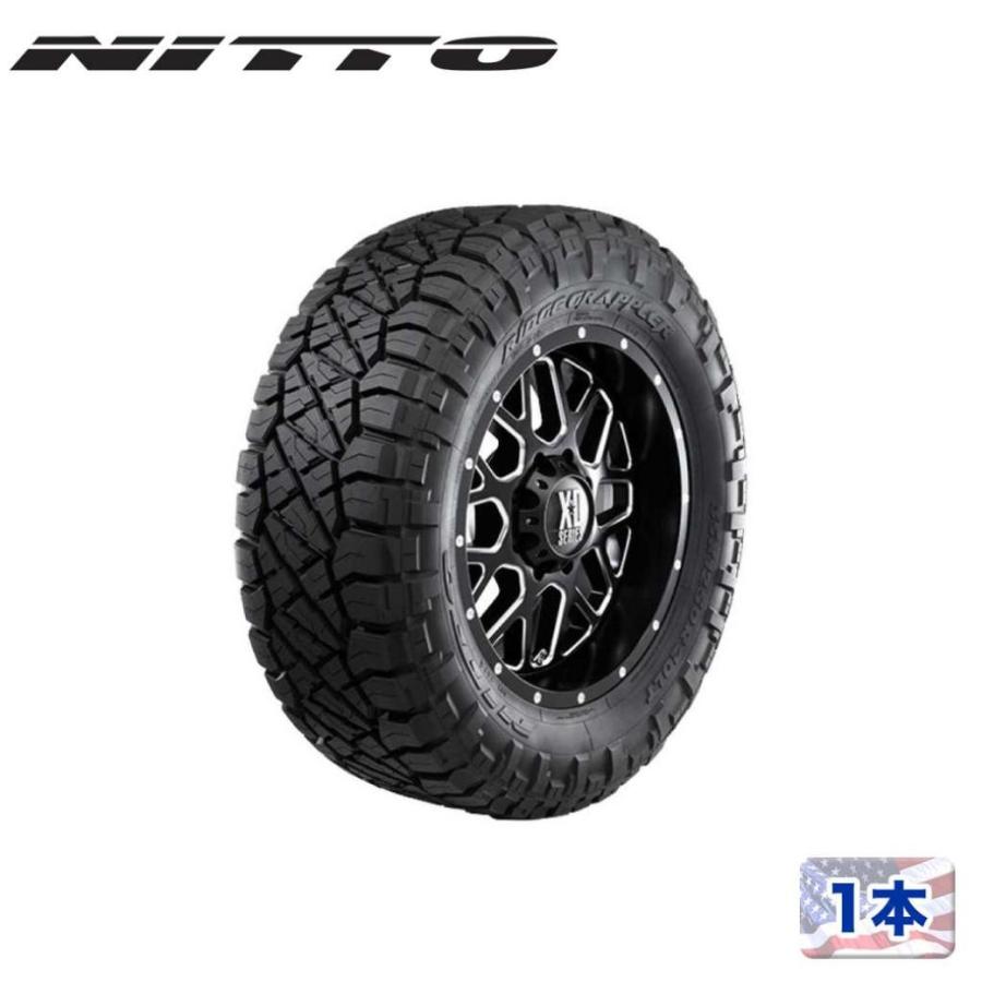 NITTO [NITTO TIRE(ニットータイヤ)正規品]18インチタイヤ 1本 RIDGE GRAPPLER 295/70R18 MT M ...
