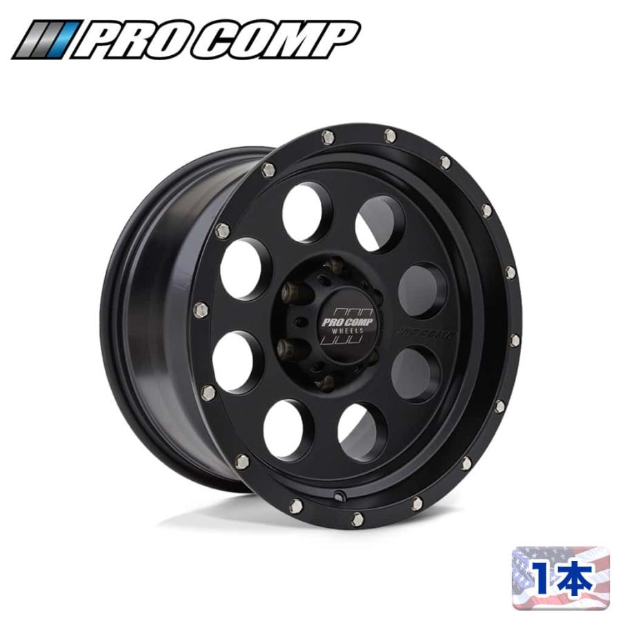 Pro-Comp（プロコンプ） [PRO COMP 正規品] 17インチアルミホイール 1本 PA45 PROXY 17×9J 5H 139. ...