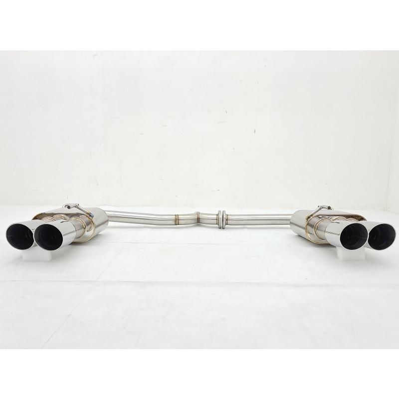 10%OFF 25日限定！[MARVIN(マーヴィン)社製]ステンレスマフラー/スポーツマフラー エグゾースト 左右4本出し AUDI アウディ A3 8V セダン エアロ カスタムの画像