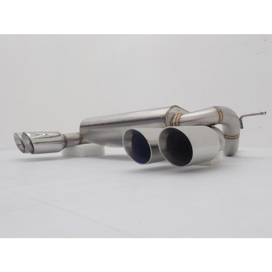 車　左右出し　ステンレスマフラー 楽天市場】UZJ100W ランドクルーザー オールステンマフラー 100Φ