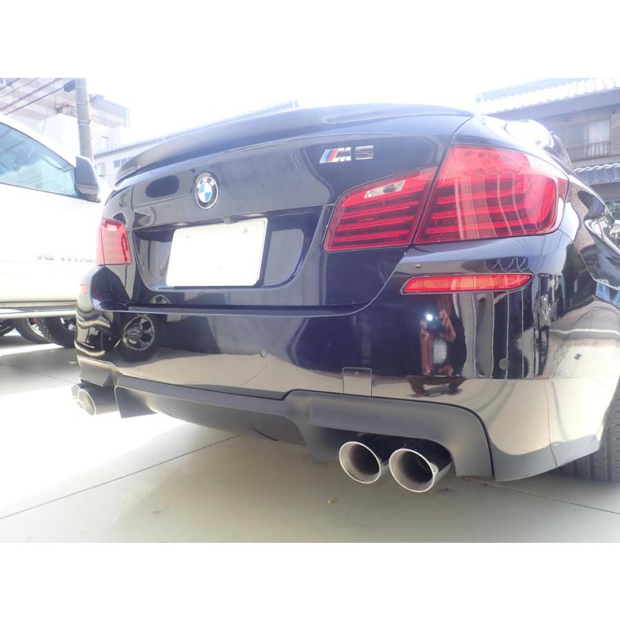 BMW 5シリーズ Mスポーツ F10　4本セット MARVIN社製]ステンレスマフラー 左右4本出し BMW 5シリーズ F10