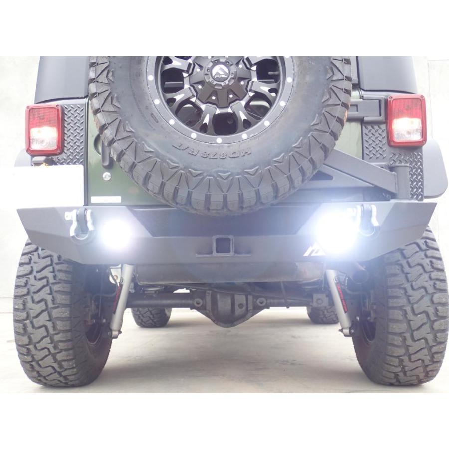 JEEP　ラングラー【PARAMOUNT】 リアバンパー 　タイヤキャリア付き クライスラー・ジープ [PARAMOUNT(パラマウント)正規代理店]ロック