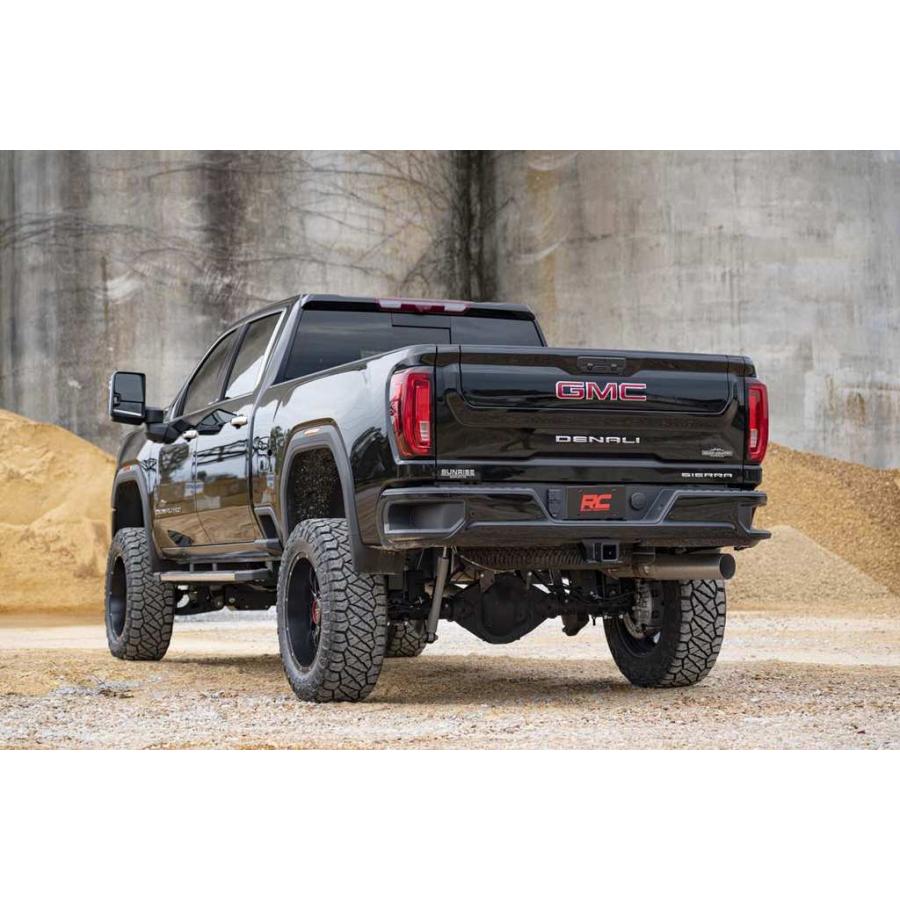 [ROUGH COUNTRY ラフカントリー]7インチリフトアップキット/サスキット M1モノチューブショック付 シルバラード シエラ2500HD/10140の画像