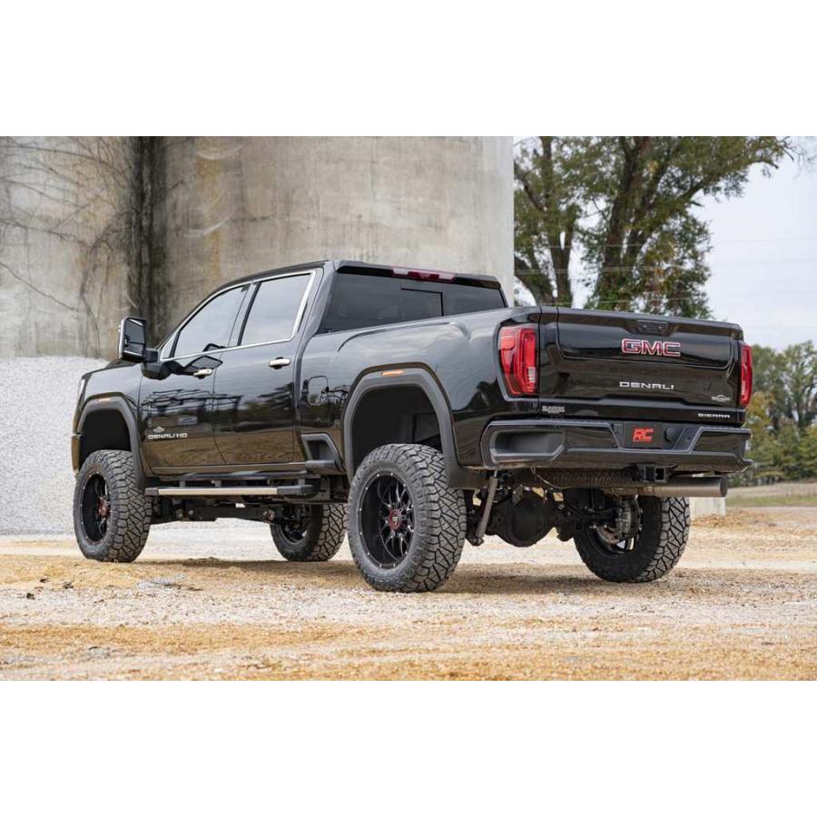 [ROUGH COUNTRY ラフカントリー]7インチリフトアップキット/サスキット M1モノチューブショック付 シルバラード シエラ2500HD/10140の画像