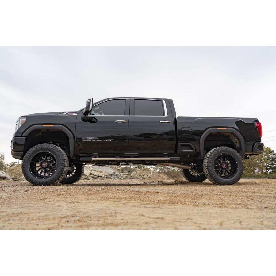 [ROUGH COUNTRY ラフカントリー]7インチリフトアップキット/サスキット M1モノチューブショック付 シルバラード シエラ2500HD/10140の画像