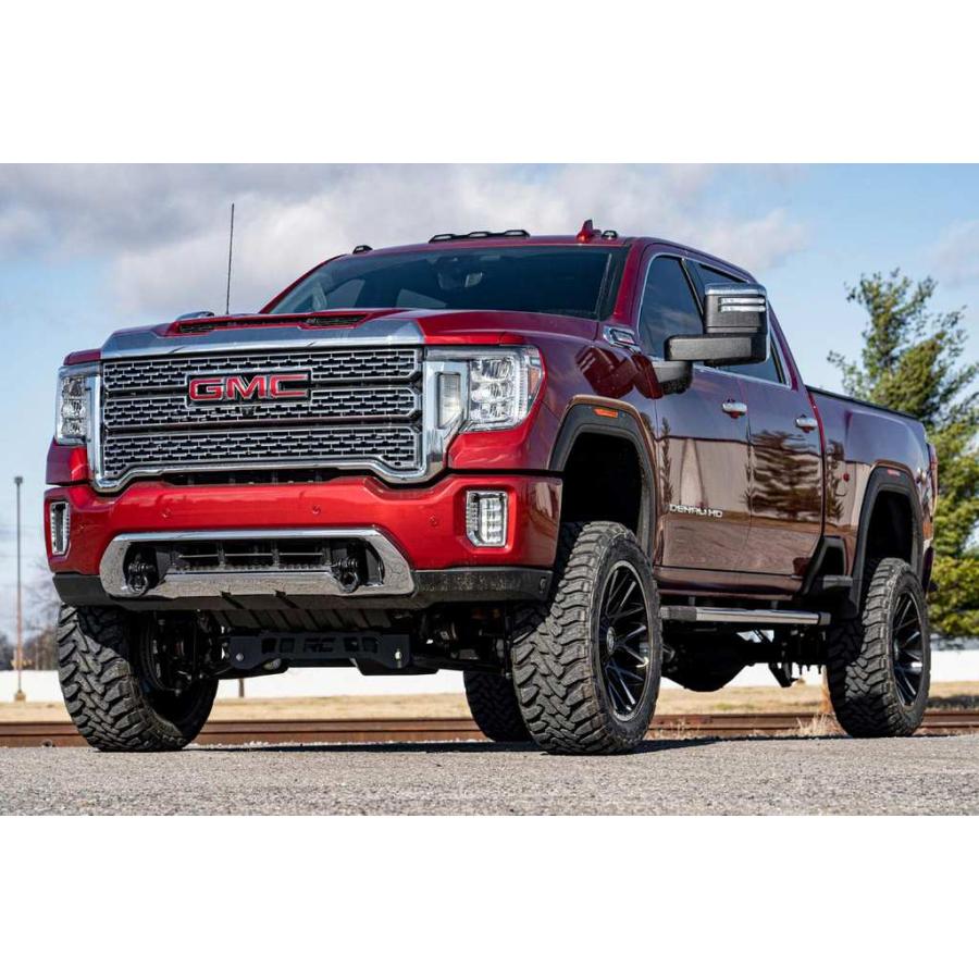 [ROUGH COUNTRY ラフカントリー]5インチリフトアップキット/サスキット M1モノチューブショック付 シルバラード シエラ2500HD/10240の画像
