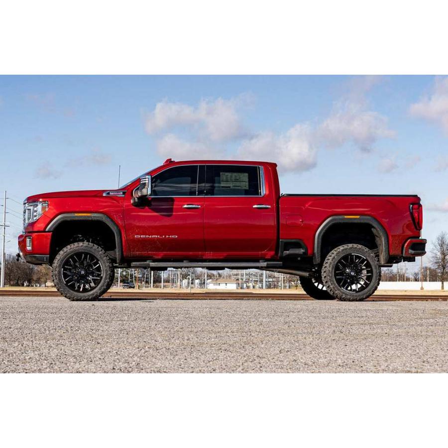 [ROUGH COUNTRY ラフカントリー]5インチリフトアップキット/サスキット M1モノチューブショック付 シルバラード シエラ2500HD/10240の画像
