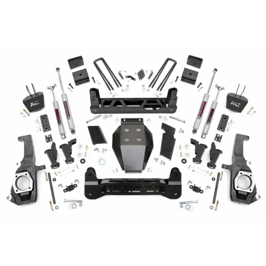 [ROUGH COUNTRY(ラフカントリー)正規輸入総代理店]5インチリフトキット  シボレー/GMC 2500HD・3500HD/10330の画像