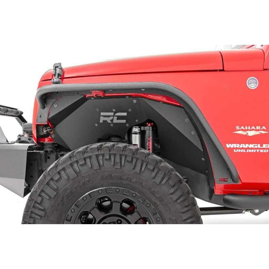 JEEPラングラーJK   オーバーフェンダーキット ROUGH COUNTRY(ラフカントリー)正規品]フラットスタイル オーバー