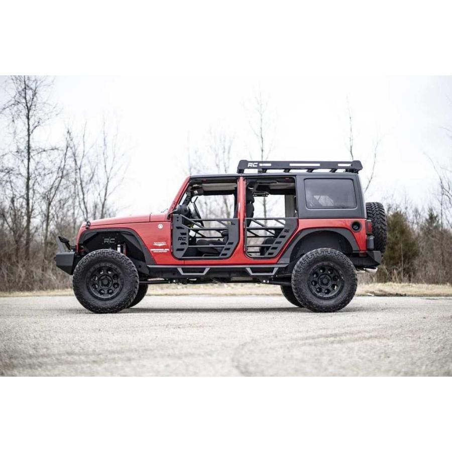 ROUGH COUNTRY(ラフカントリー)正規品]チューブドア 一台分 Jeep