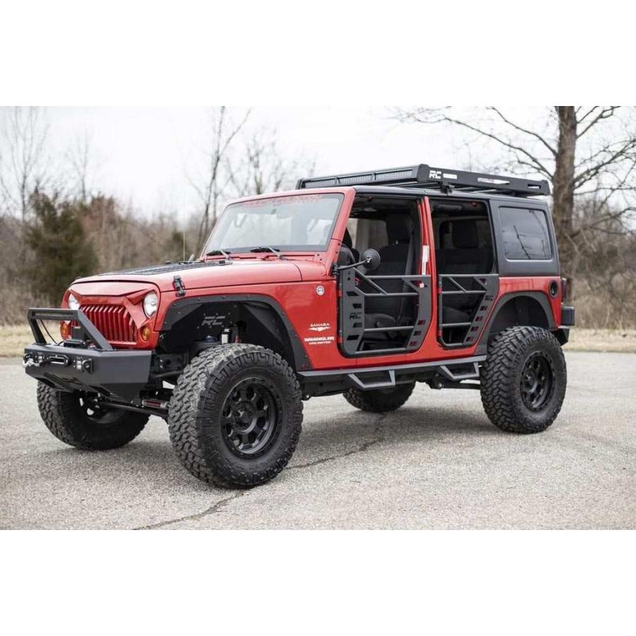 ROUGH COUNTRY(ラフカントリー)正規品]チューブドア 一台分 Jeep