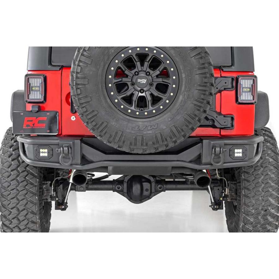 ROUGH COUNTRY(ラフカントリー)正規品]リアバンパー Jeep Wrangler