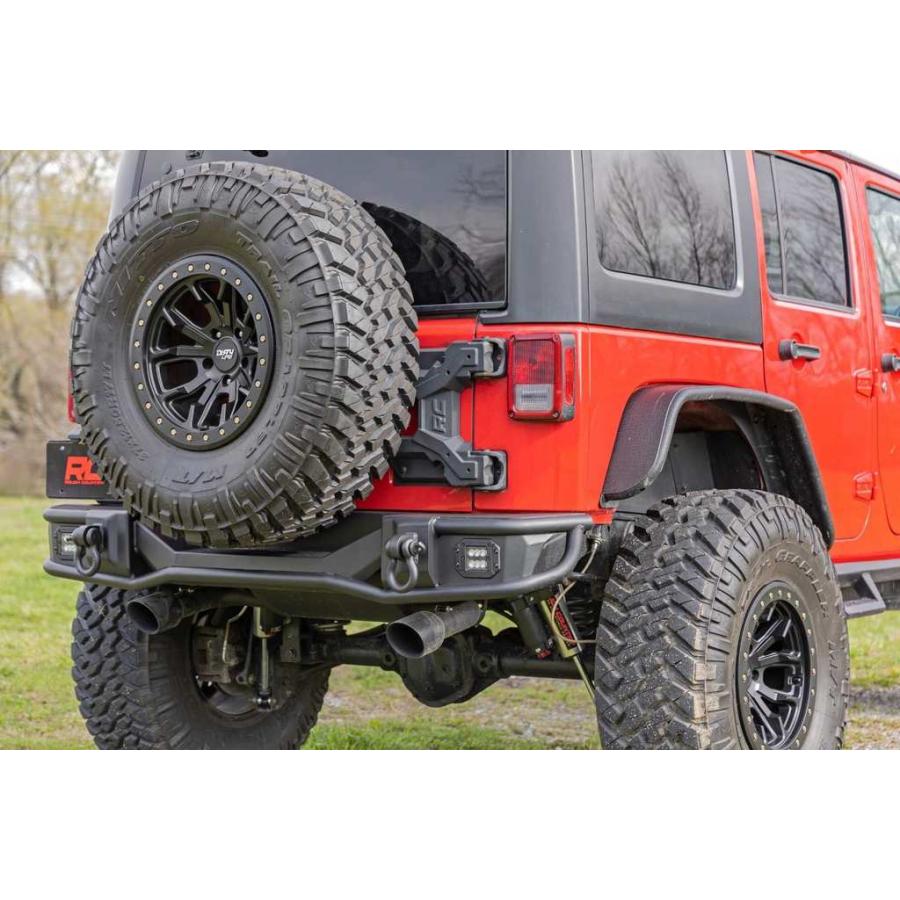 ROUGH COUNTRY(ラフカントリー)正規品]リアバンパー Jeep Wrangler
