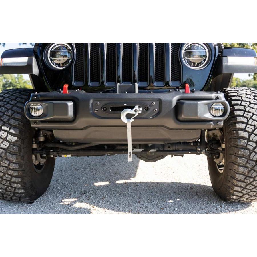 [ROUGH COUNTRY(ラフカントリー)正規品]ウインチマウントプレート Jeep Wrangler ジープ ラングラー JL