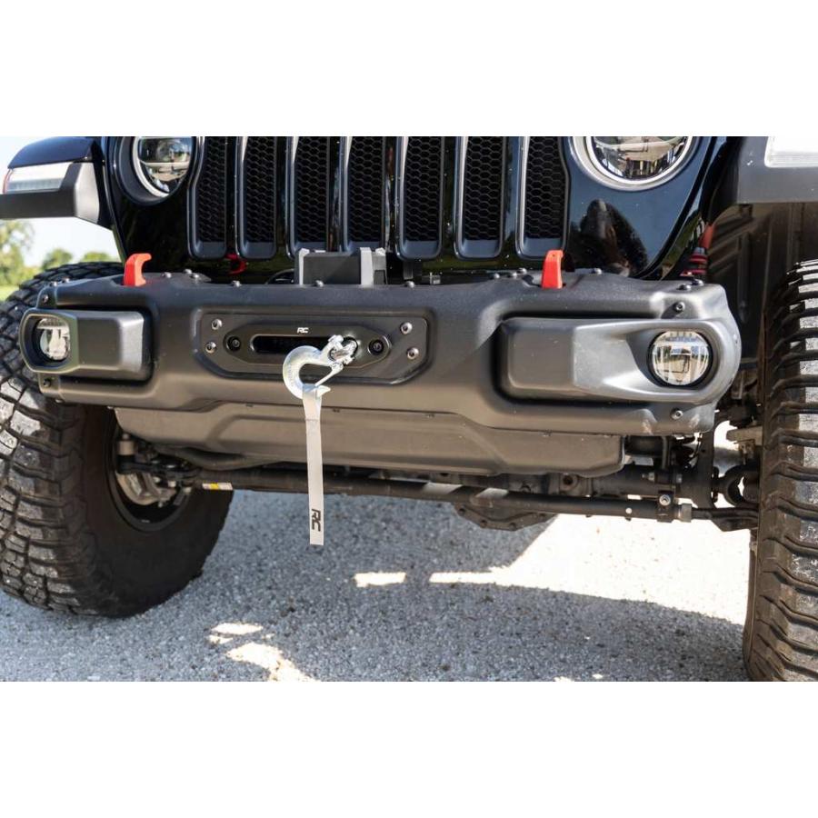 ROUGH COUNTRY(ラフカントリー)正規品]ウインチマウントプレート Jeep