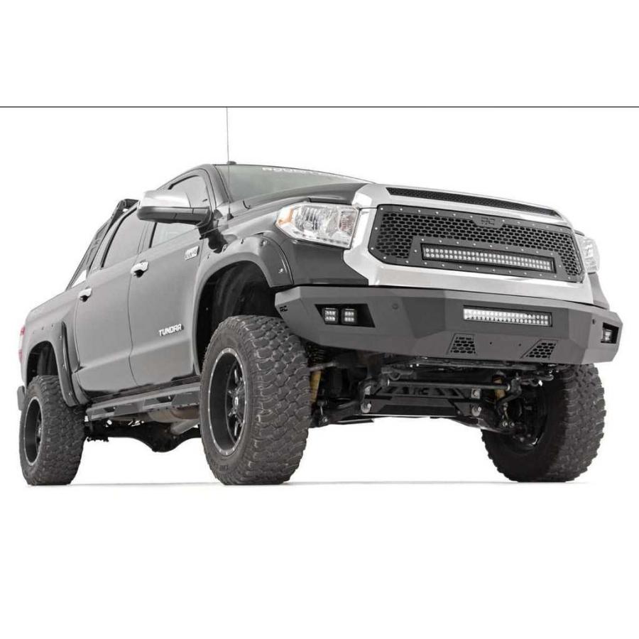 ROUGH COUNTRY(ラフカントリー)正規品]フロントバンパー LEDライト付き