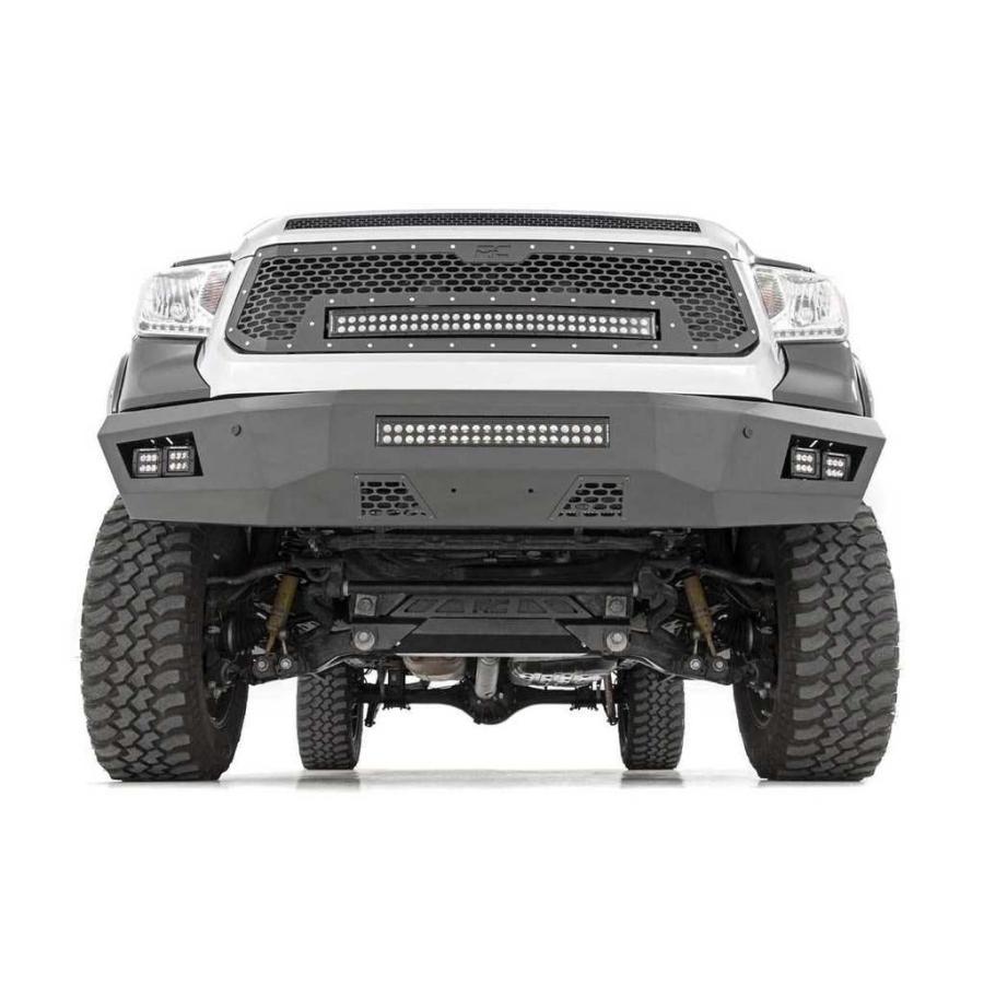 ROUGH COUNTRY(ラフカントリー)正規品]フロントバンパー LEDライト付き