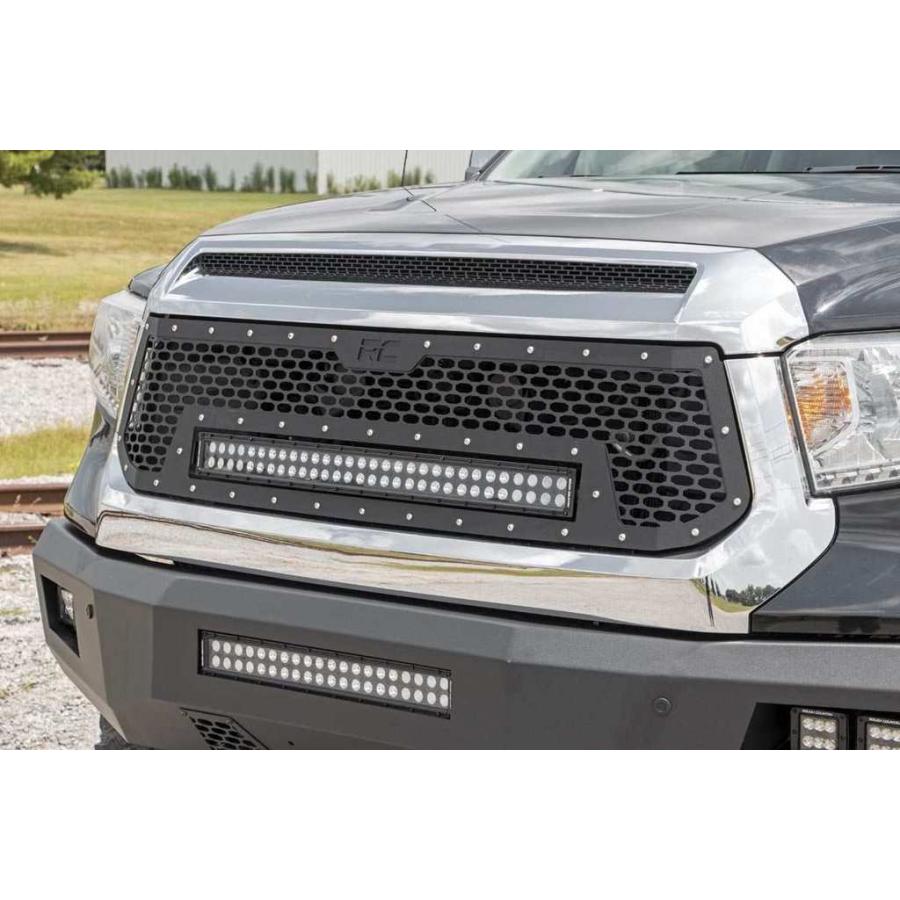ROUGH COUNTRY(ラフカントリー)正規品]フロントバンパー LEDライト付き