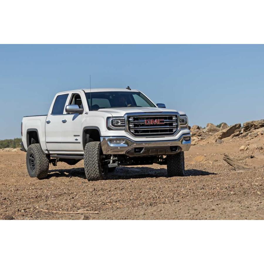 [ROUGH COUNTRY ラフカントリー] 7インチリフトアップ/サスキット プレススチール製コントロールアーム装着車用 シボレー/GMC 1500/11633の画像