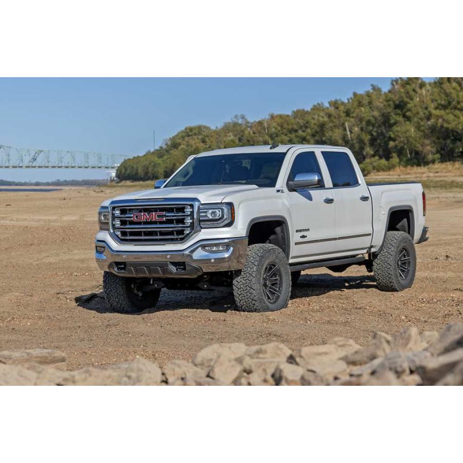 [ROUGH COUNTRY ラフカントリー] 7インチリフトアップ/サスキット プレススチール製コントロールアーム装着車用 シボレー/GMC 1500/11633の画像
