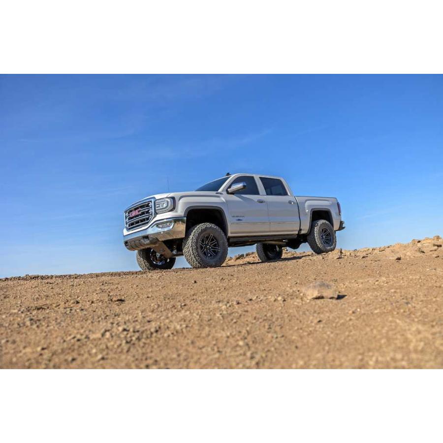 [ROUGH COUNTRY ラフカントリー] 7インチリフトアップ/サスキット プレススチール製コントロールアーム装着車用 シボレー/GMC 1500/11633の画像