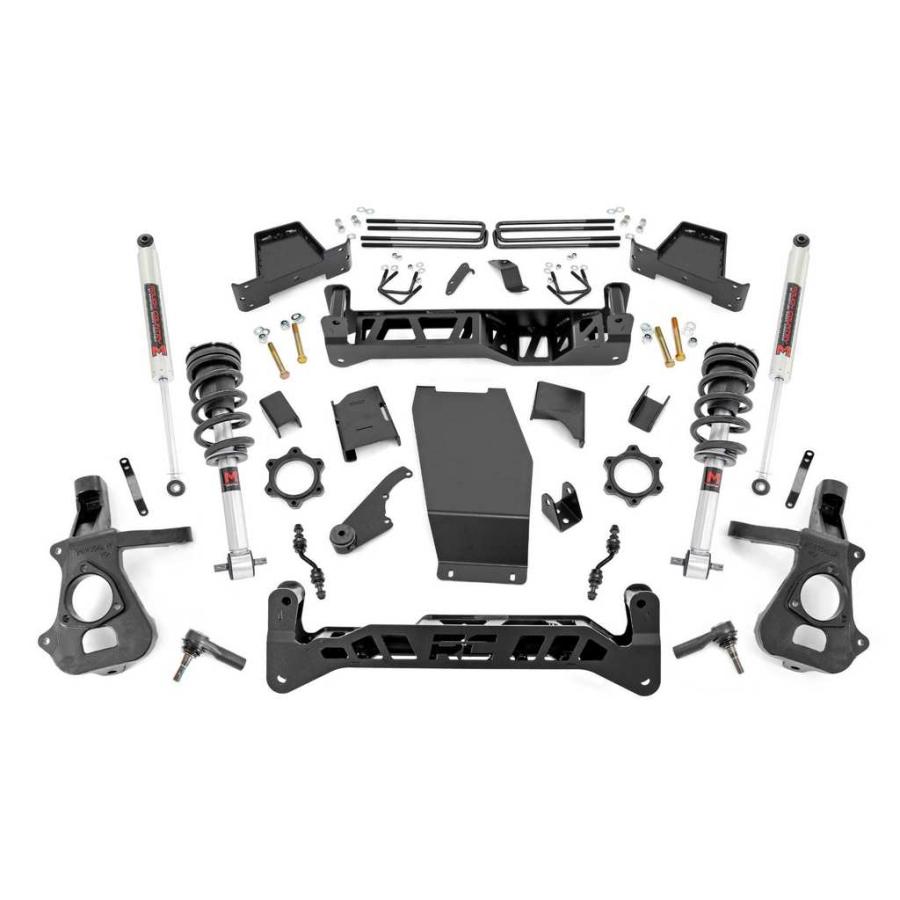 [ROUGH COUNTRY ラフカントリー] 7インチリフトアップキット/サスキット コントロールアーム:キャストアルミ製用 シボレー/GMC 1500/17440_1