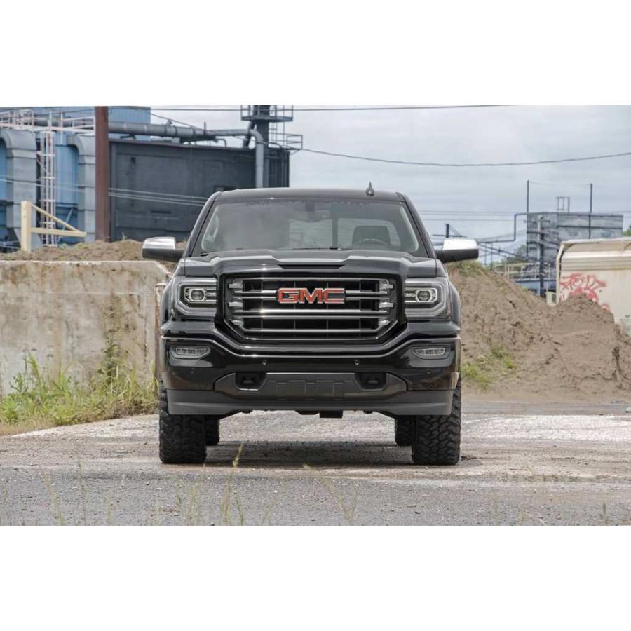 [ROUGH COUNTRY(ラフカントリー)正規輸入総代理店]3.5インチリフトキット Vertexコイルオーバー・V2モノチューブ シボレー/GMC 1500/19457の画像