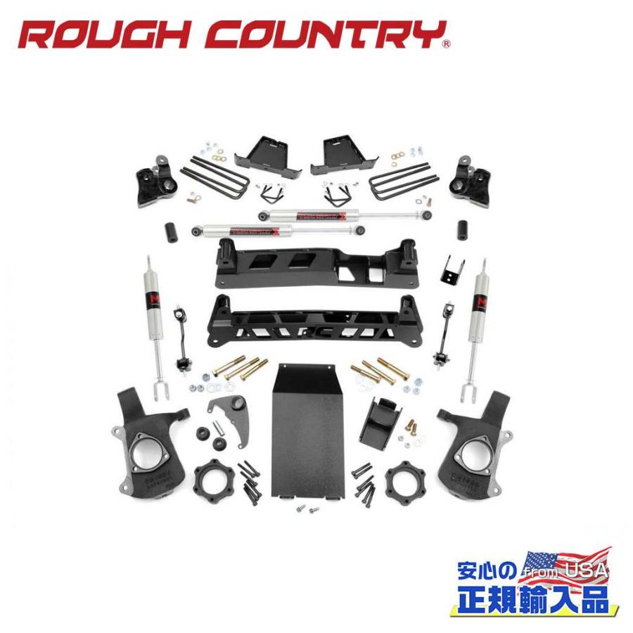 [ROUGH COUNTRY ラフカントリー] 6インチリフトアップキット M1ショック付き シボレー シルバラード/GMC シエラ 1500/27240 | ブランド登録なし