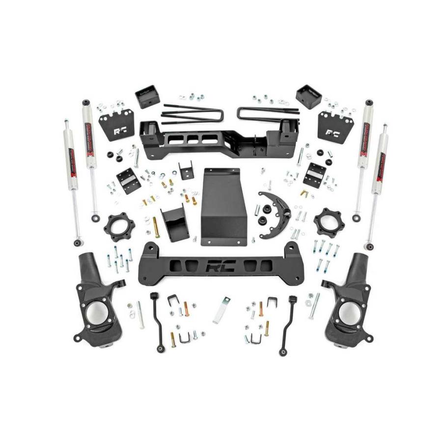 [ROUGH COUNTRY ラフカントリー] 6インチリフトアップキット M1ショック付き シボレー シルバラード/GMC シエラ 2500HD/29740の画像
