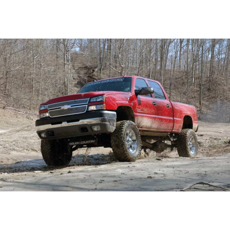 [ROUGH COUNTRY(ラフカントリー)正規輸入総代理店]6インチリフトキット V2モノチューブ シボレー/GMC 2500HD/29770の画像
