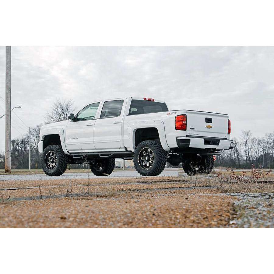 [ROUGH COUNTRY ラフカントリー] 7インチリフトアップキットト M1ショック シボレー シルバラード/GMC シエラ 1500 ピックアップ用/29840の画像