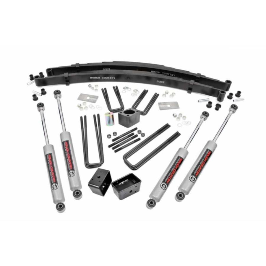 [ROUGH COUNTRY(ラフカントリー)正規輸入総代理店]4インチリフトキット Dana 60 Dodge ダッジ W100/W200/306.20_1