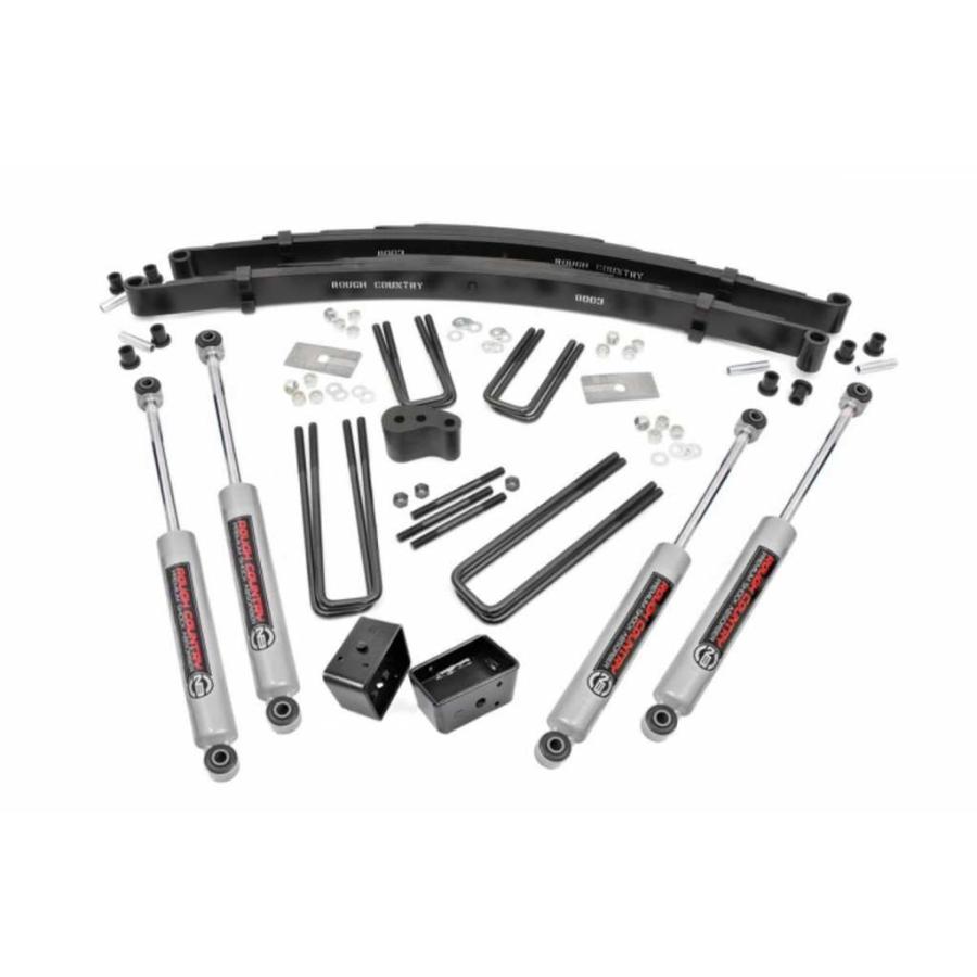 [ROUGH COUNTRY(ラフカントリー)正規品]4インチリフトキット Dana 44 ダッジ W200/310.2_1